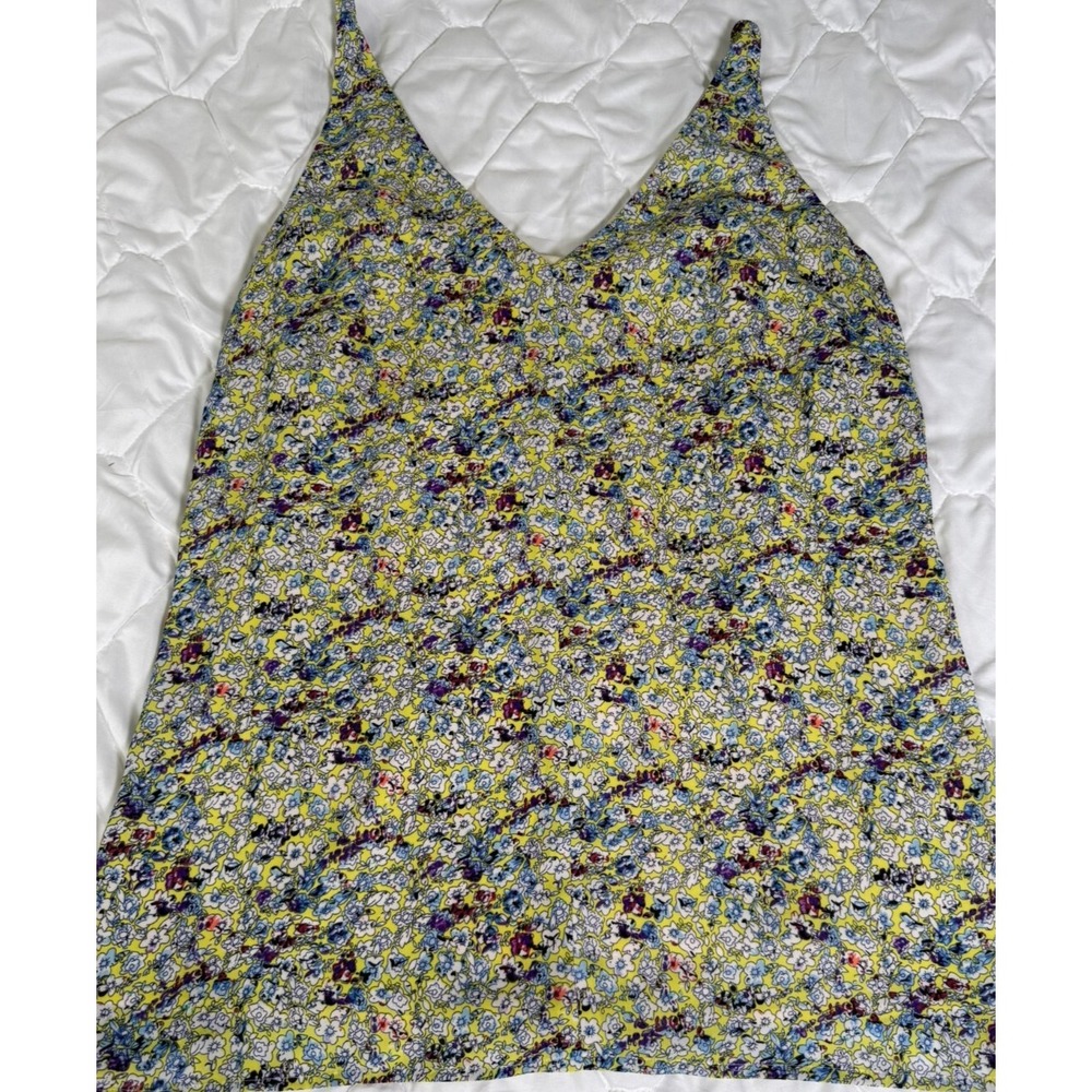 Cabi Scatter Print Cami Women's Large Floral Sleeveless‎ Pullover Top Style 275